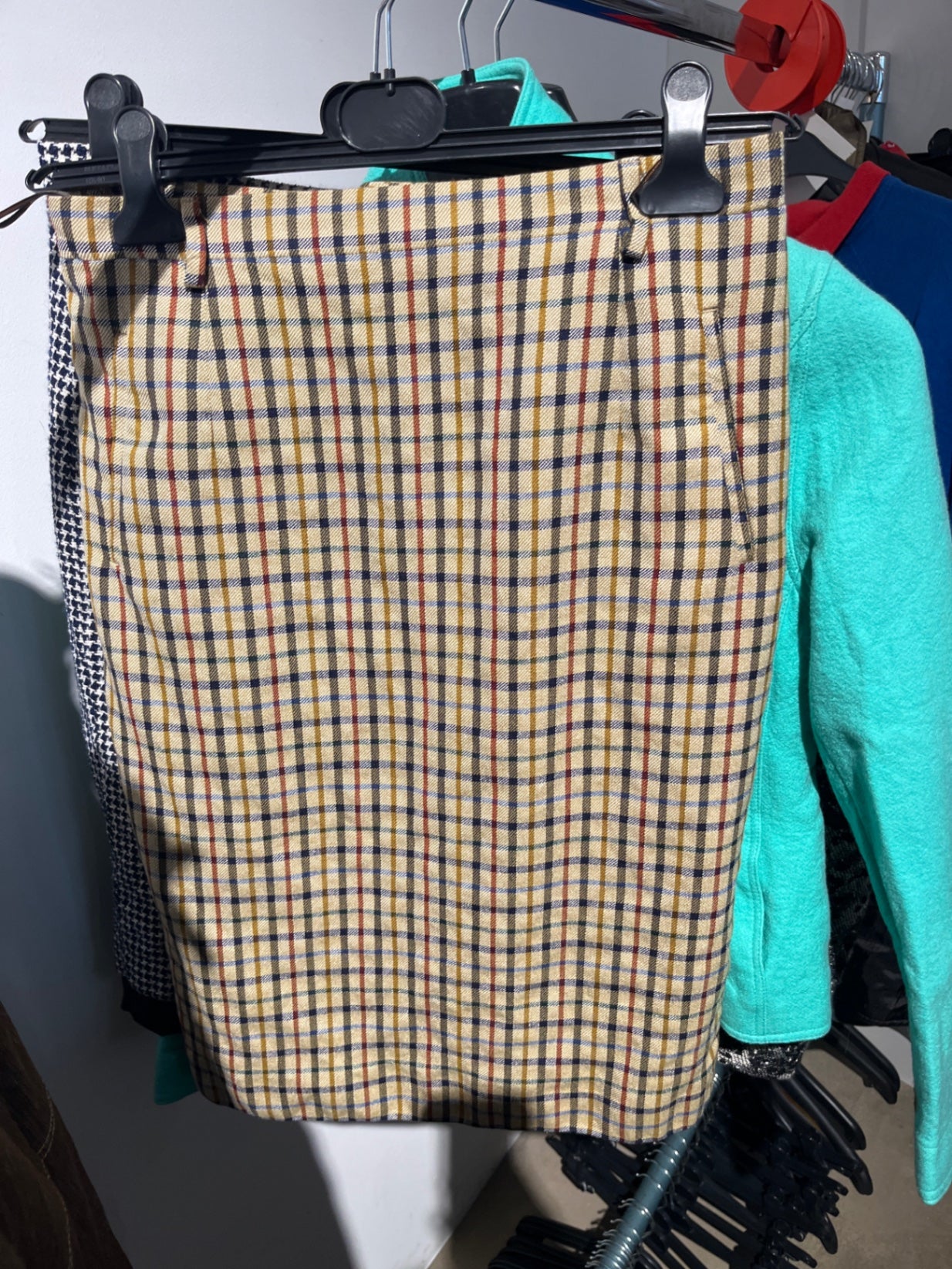 Daks Rock Beige kariert Gr.: 42