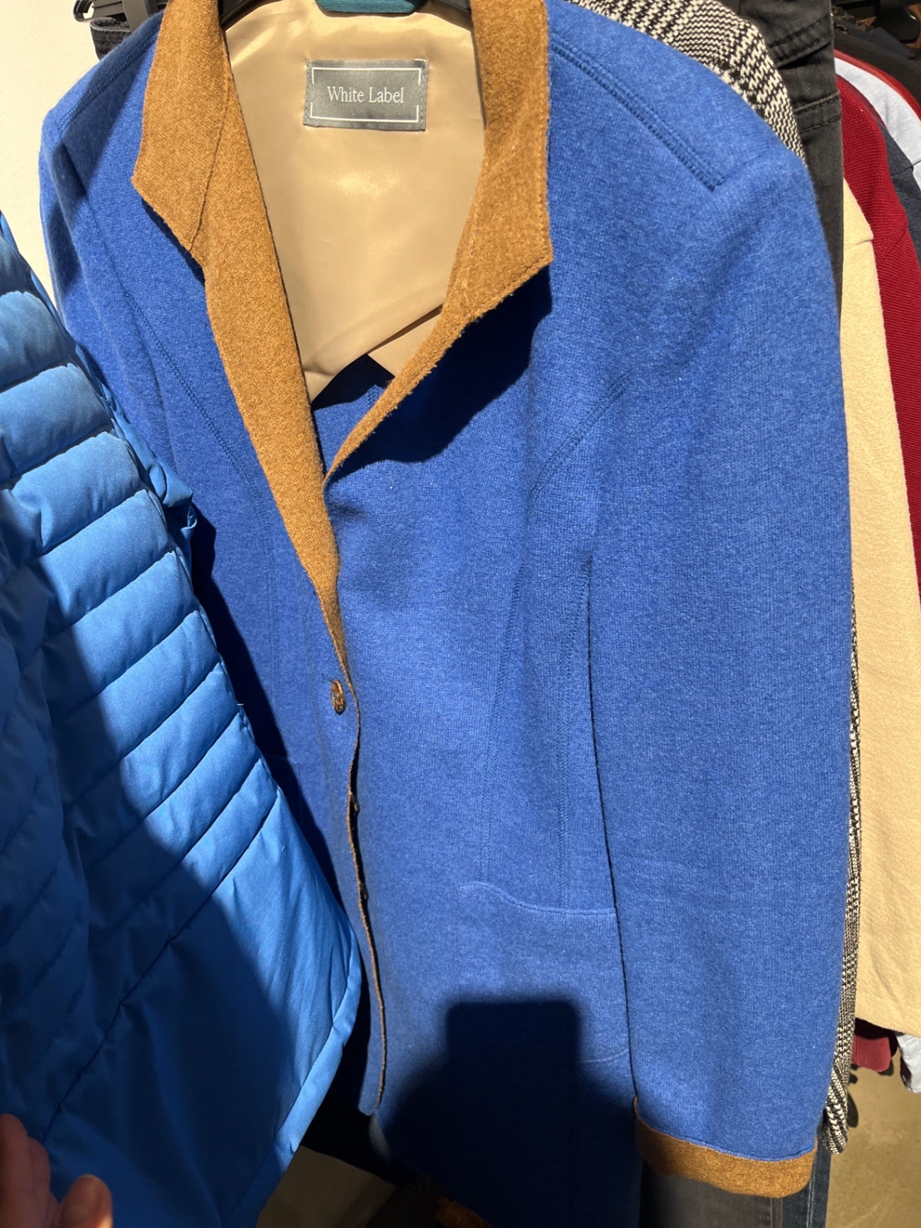 White Label Jacke Blau Gr.: M