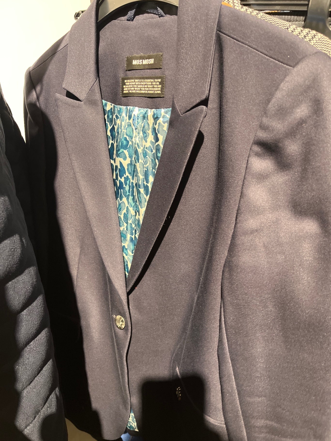 MOS MOSH Blazer Dunkelblau Gr.: M