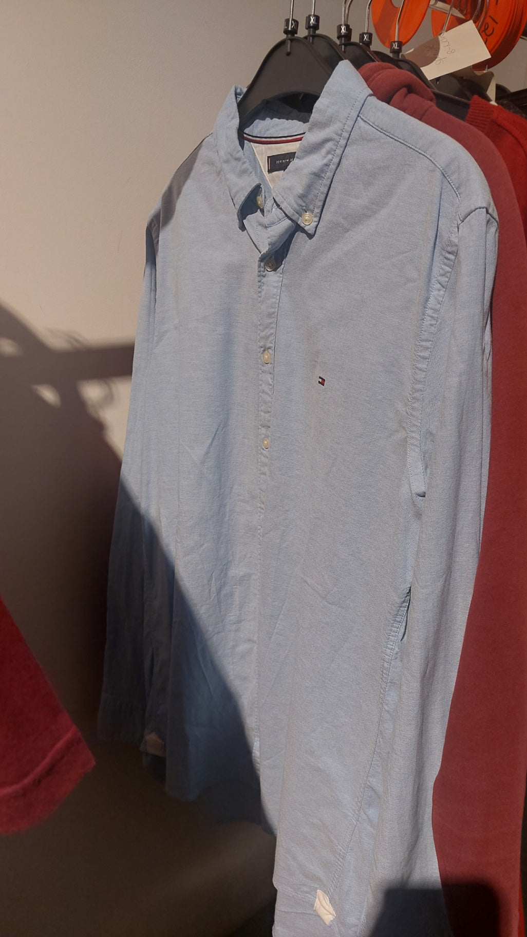Tommy Hilfiger Hemd Hellblau Gr.: XL
