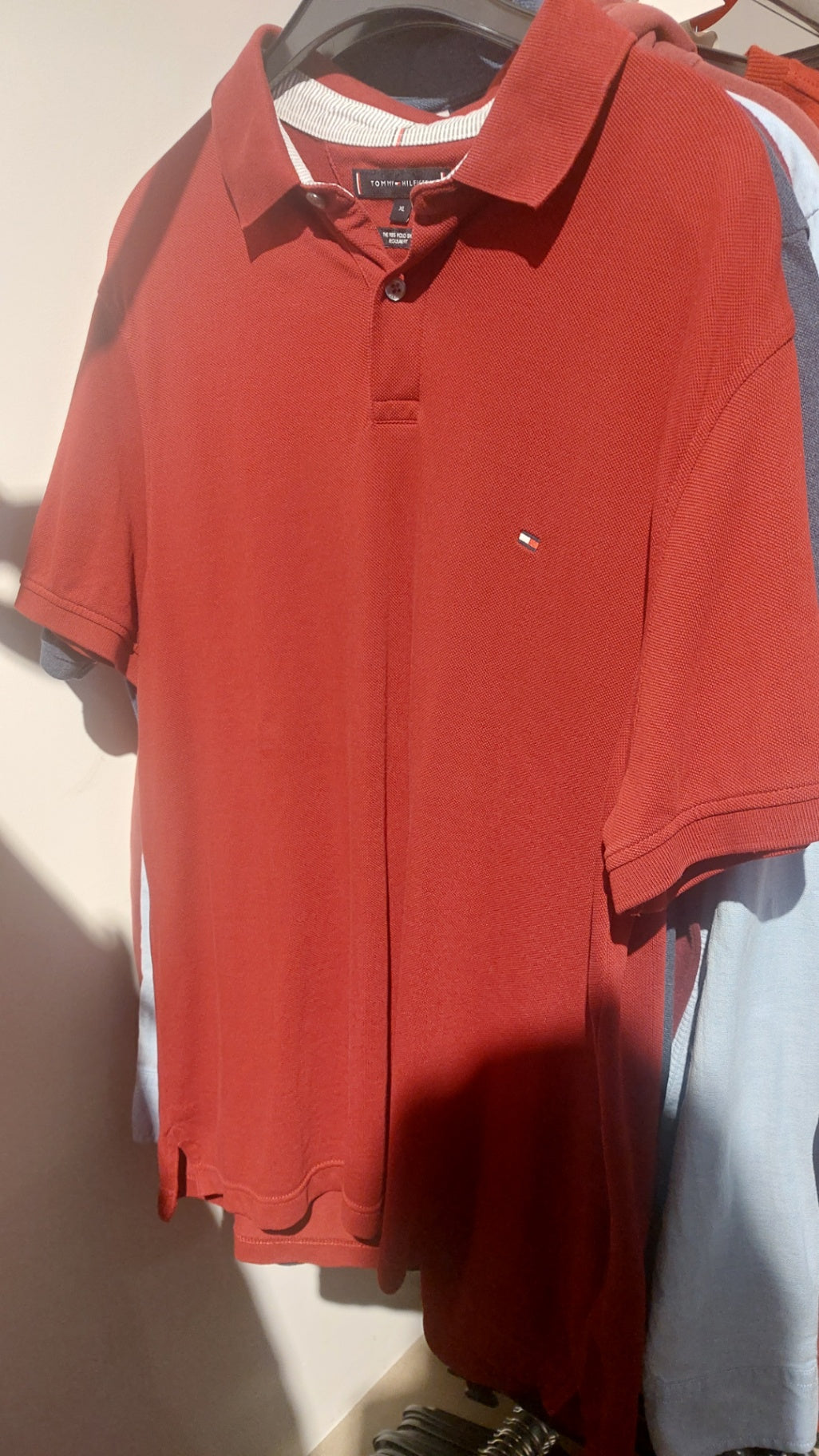 Tommy Hilfiger Poloshirt Rot Gr.: XL
