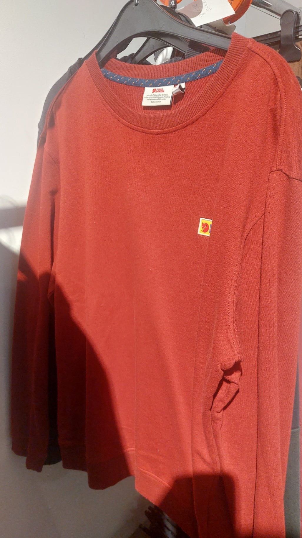 Fjällräven Sweatshirt Rot Gr.: XL