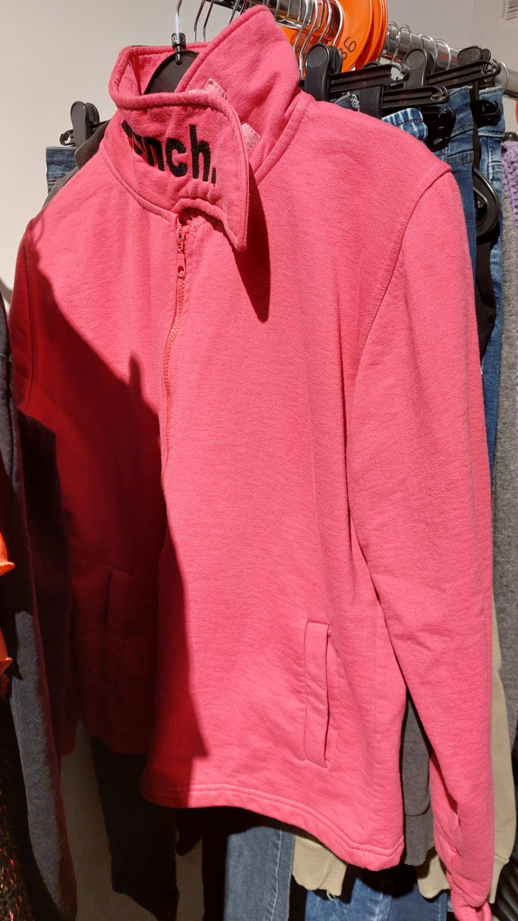 Bench Sweatjacke Pink Gr.: XL