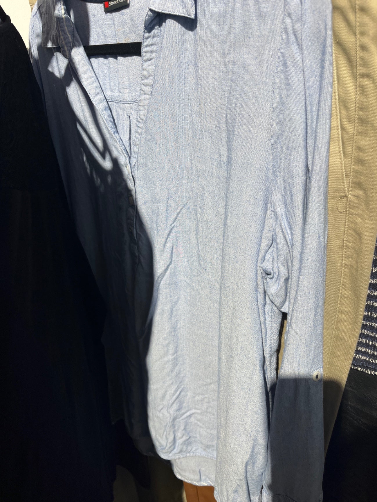 B-WARE, Street One Hemd Hellblau Gr.: XL