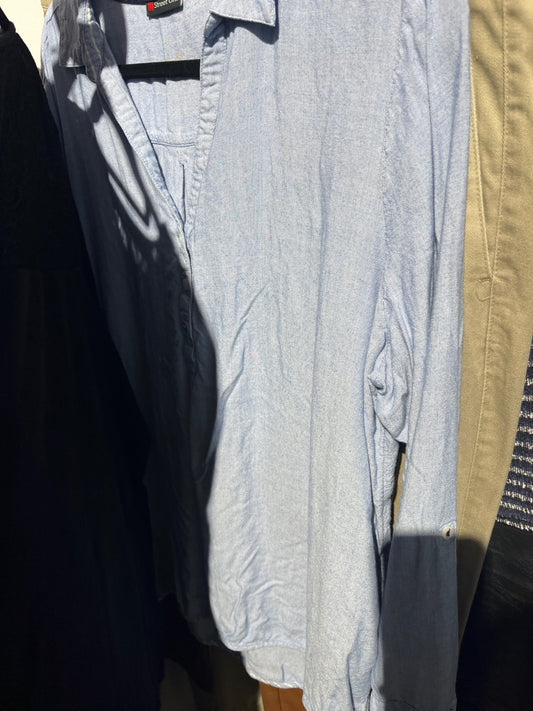 B-WARE, Street One Hemd Hellblau Gr.: XL