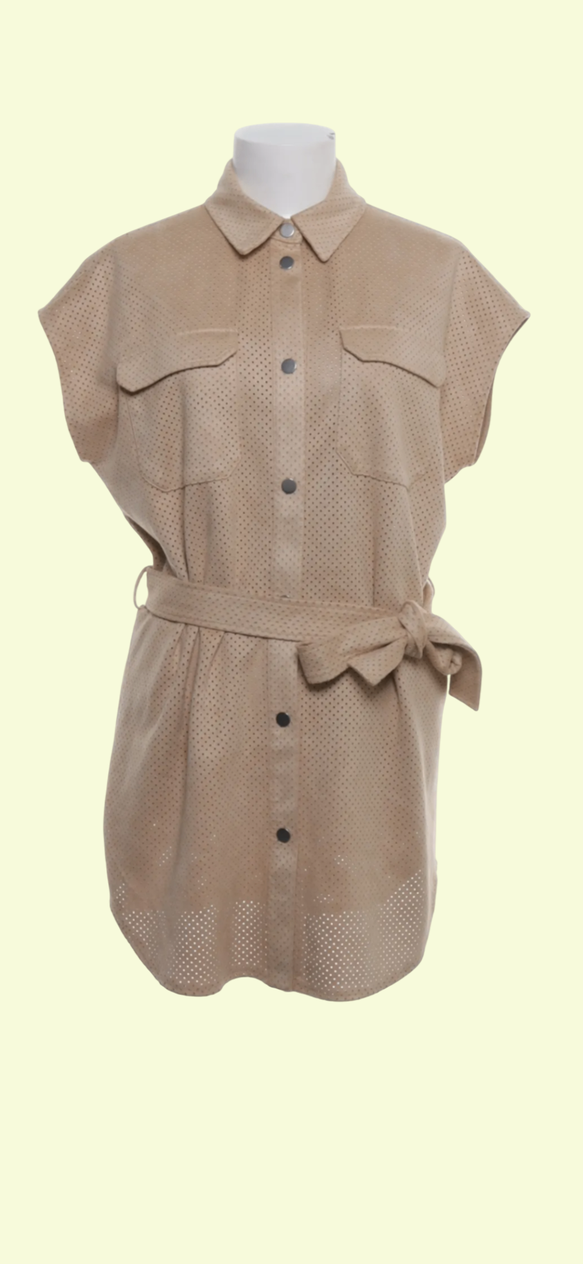 VILA Weste Beige Gr.: M