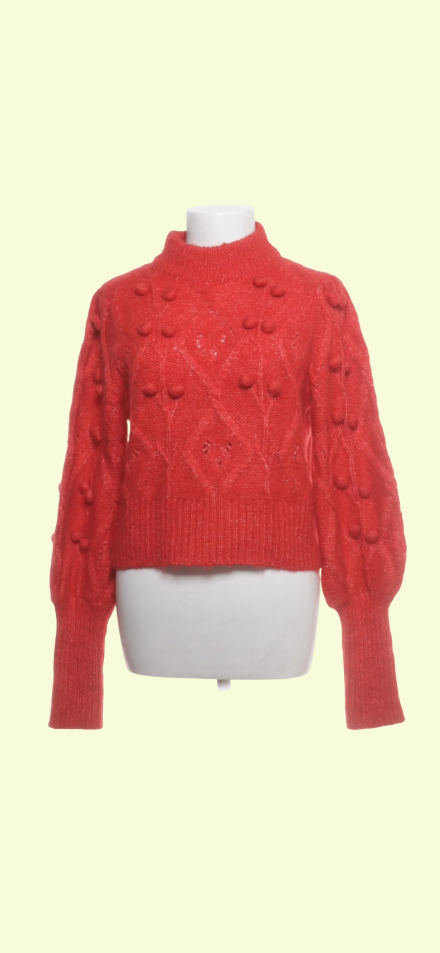 Gina Tricot Pullover Rot Gr.: M