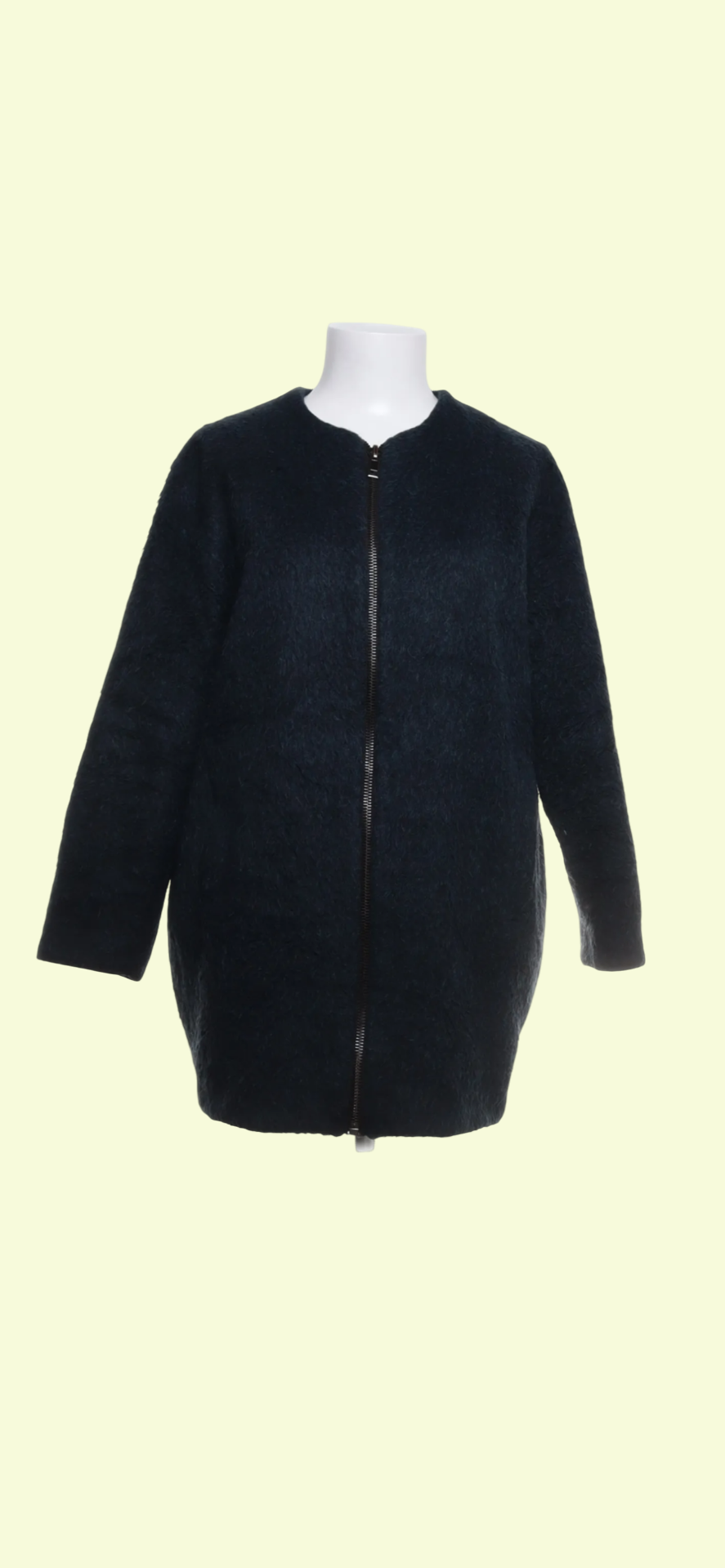 TOPSHOP Teddy Jacke Grün Gr.: S
