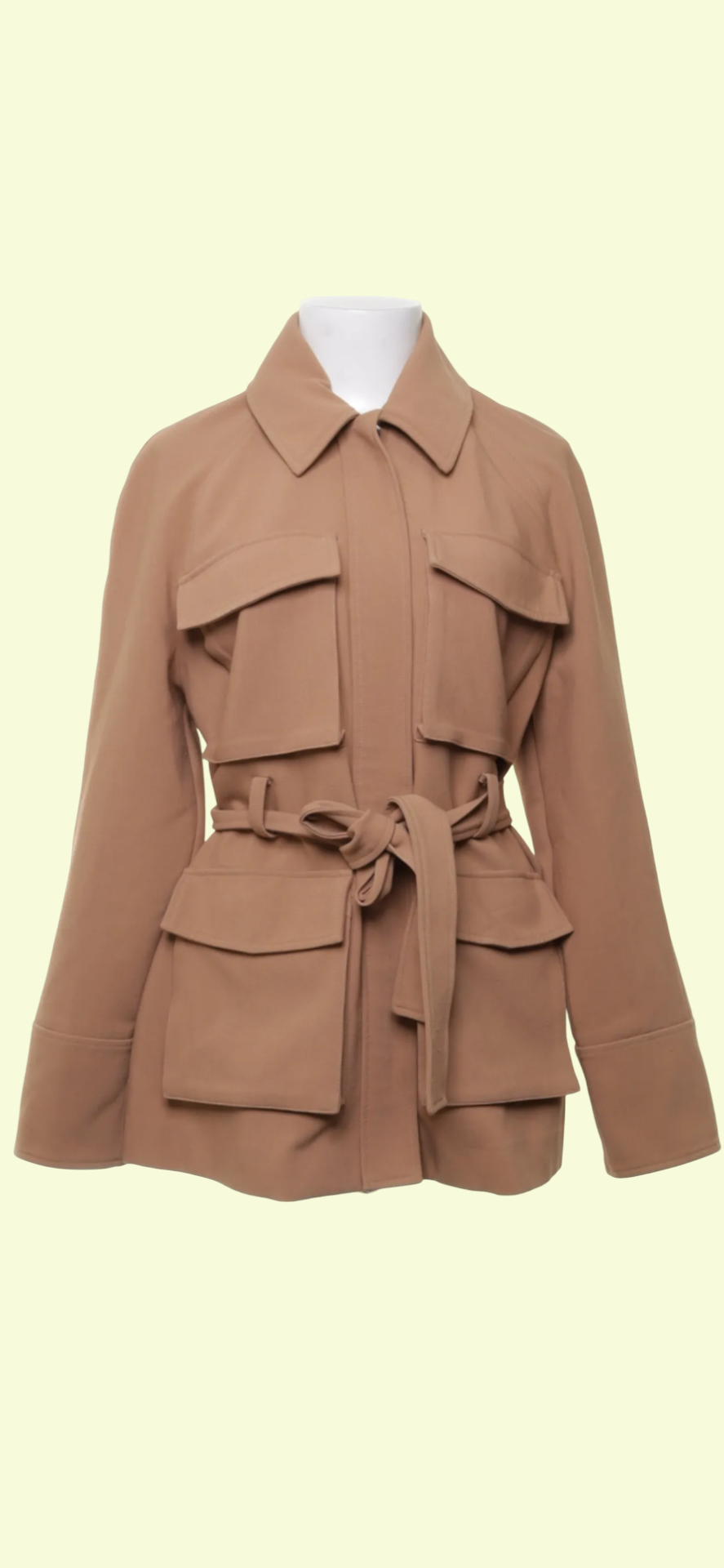 Gina Tricot Jacke Beige Gr.: S