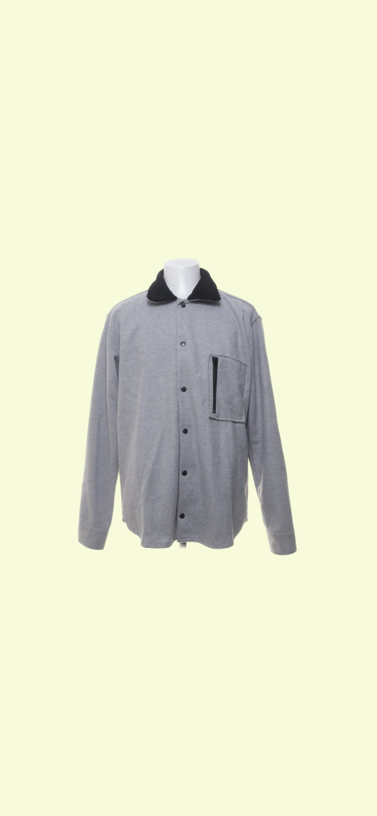 Rock Creek Flanellhemd Grau Gr.: XXL