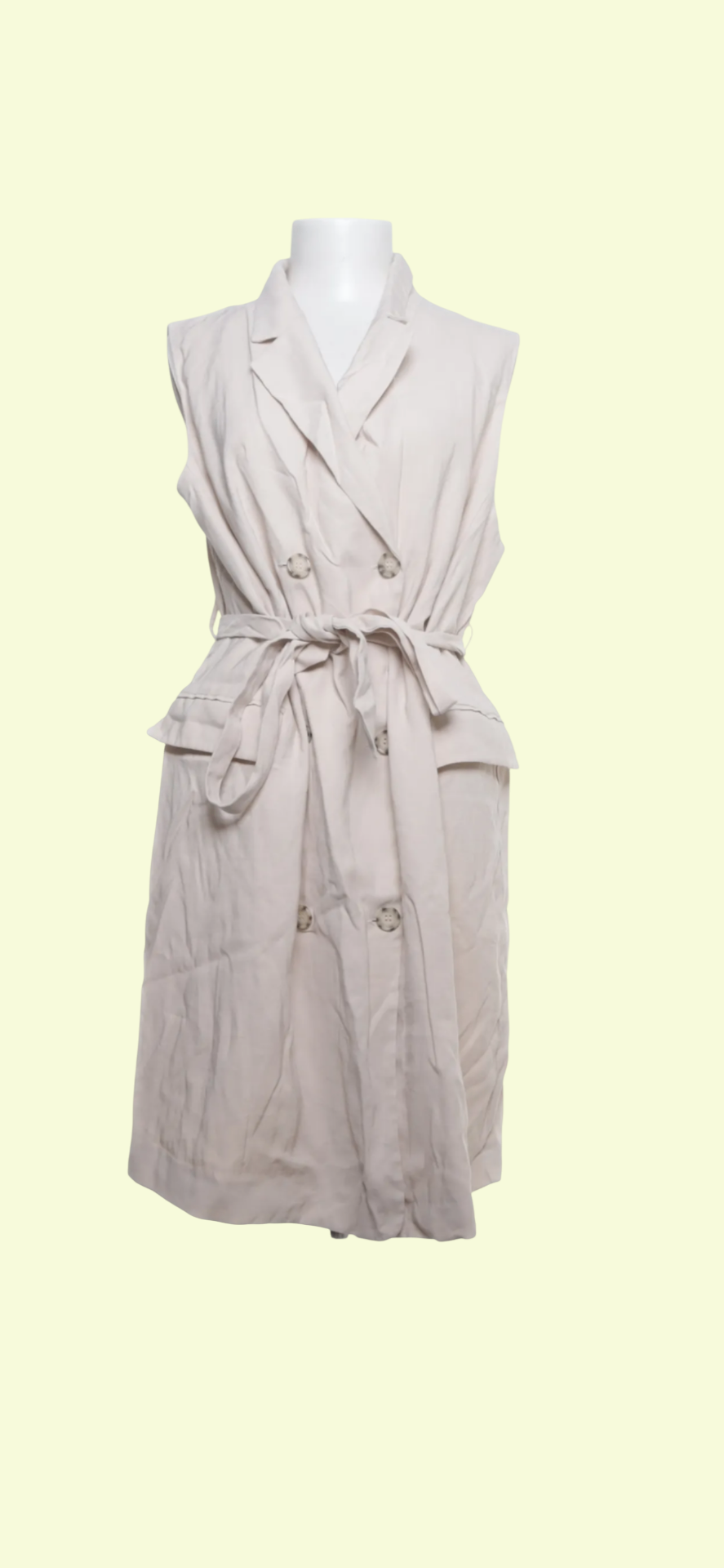 H&M Mama Weste Beige Gr.: L
