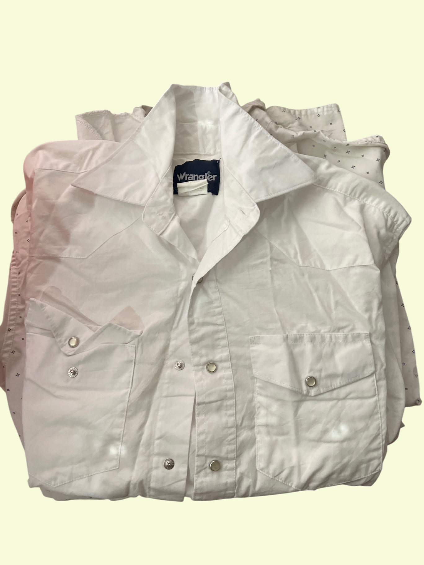 Wrangler Hemd Weiß Gr.: S