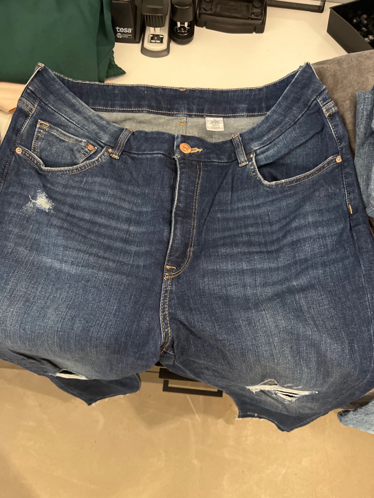 H&M Jeans Blau Gr.: 34