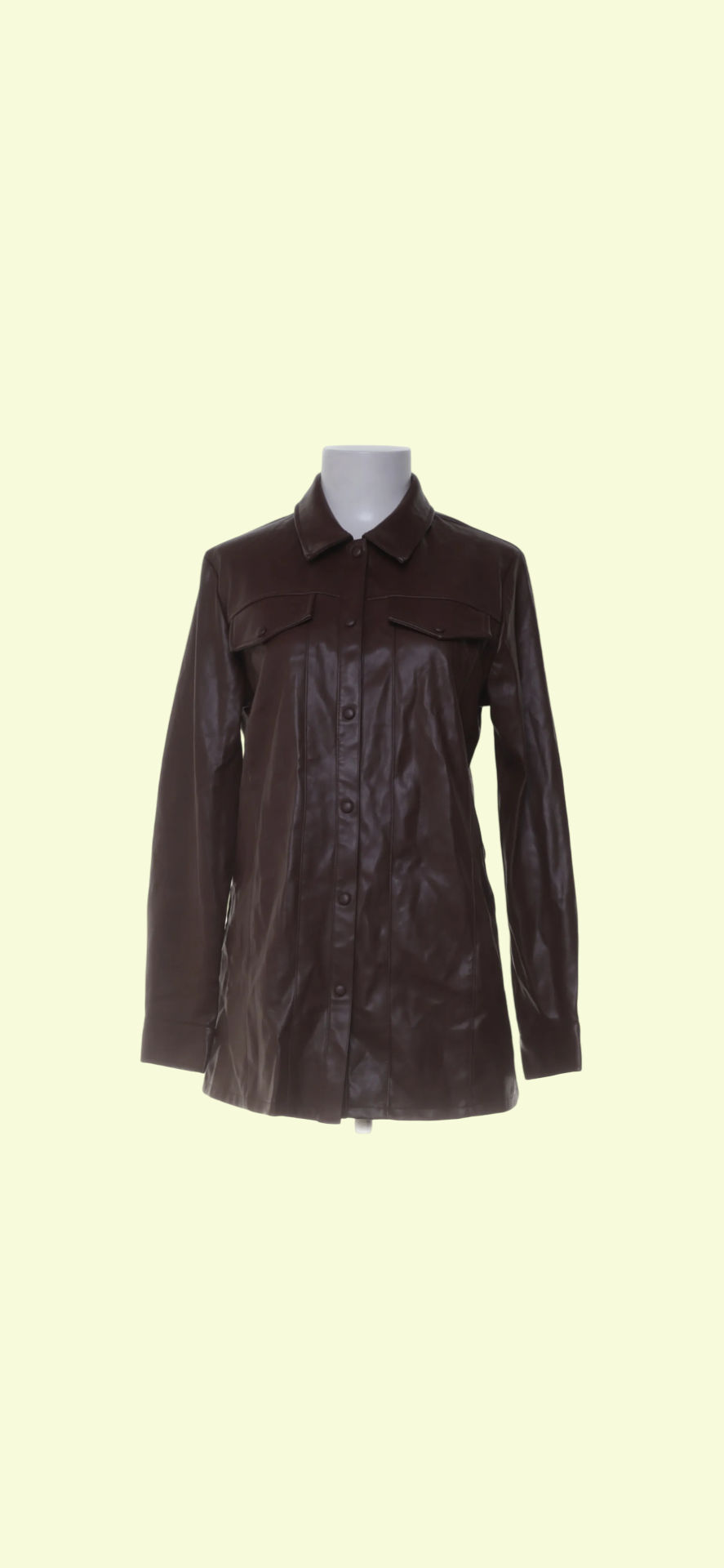 Pimkie Lederjacke Braun Gr.: S/M