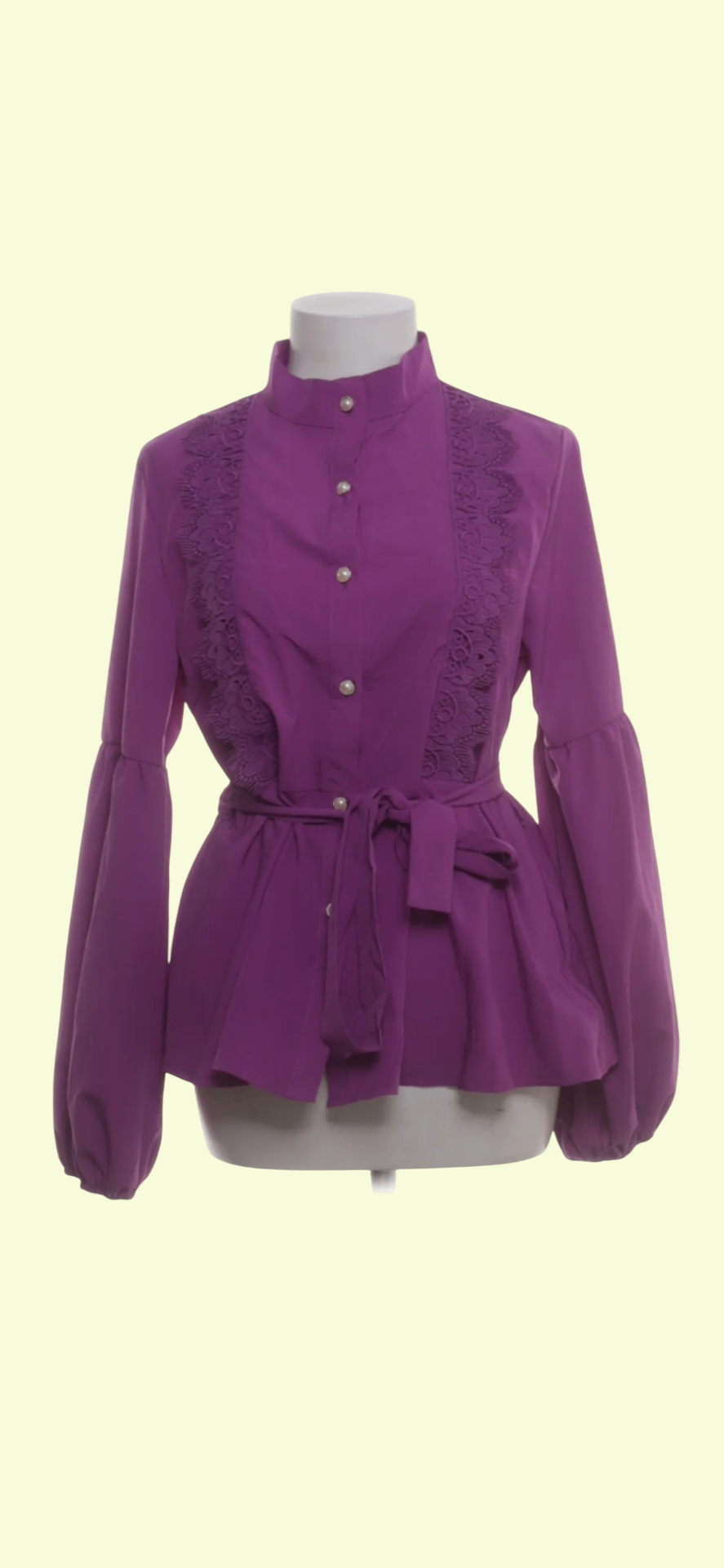 Bluse Lila Gr.: M