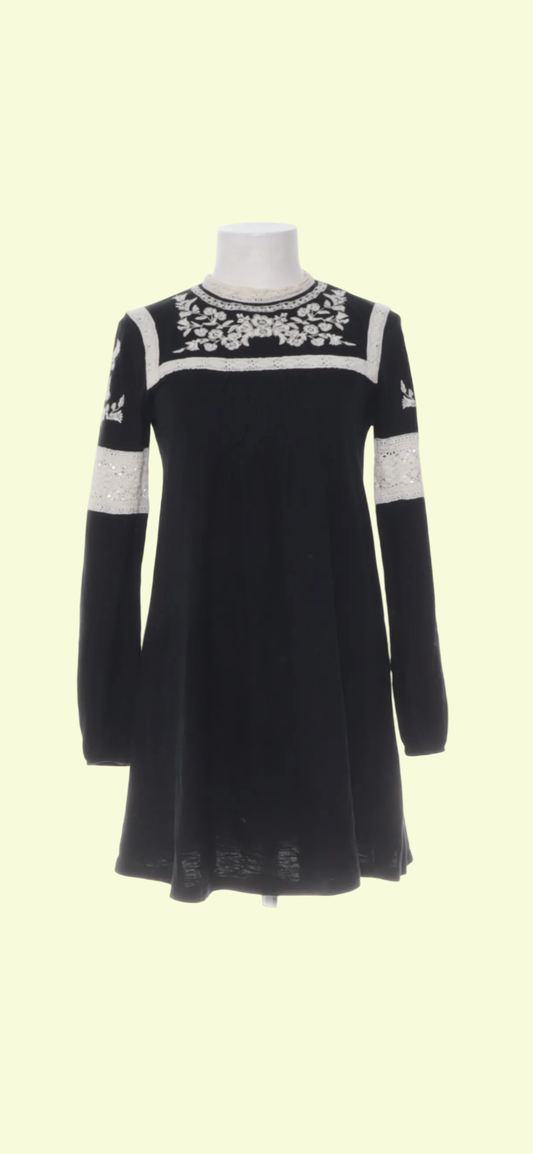 TOPSHOP Kleid Schwarz und Weiß Gr.: S