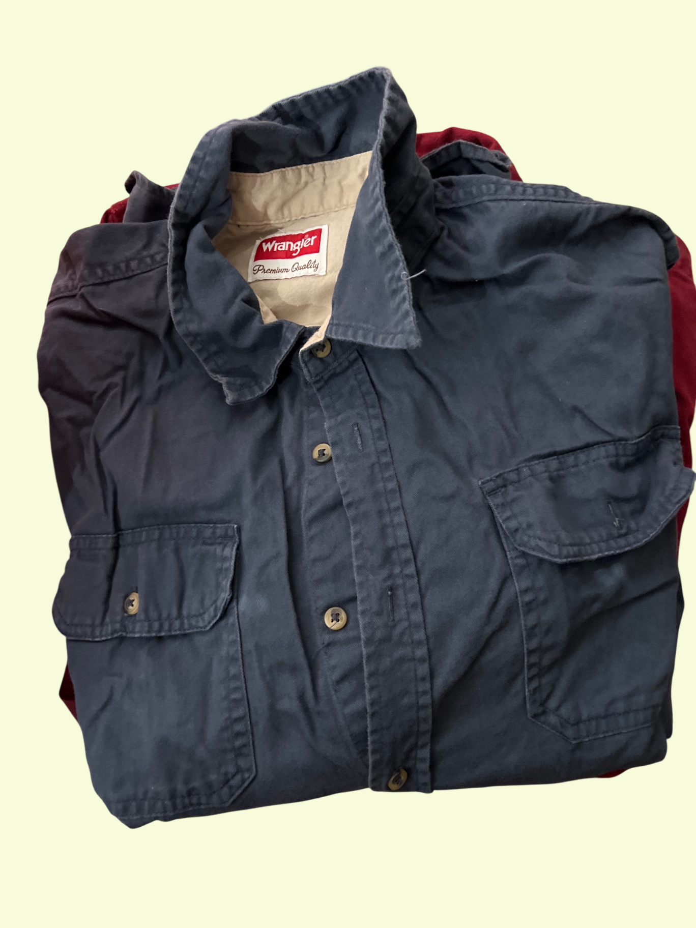 Wrangler Hemd Dunkelblau Gr.: L
