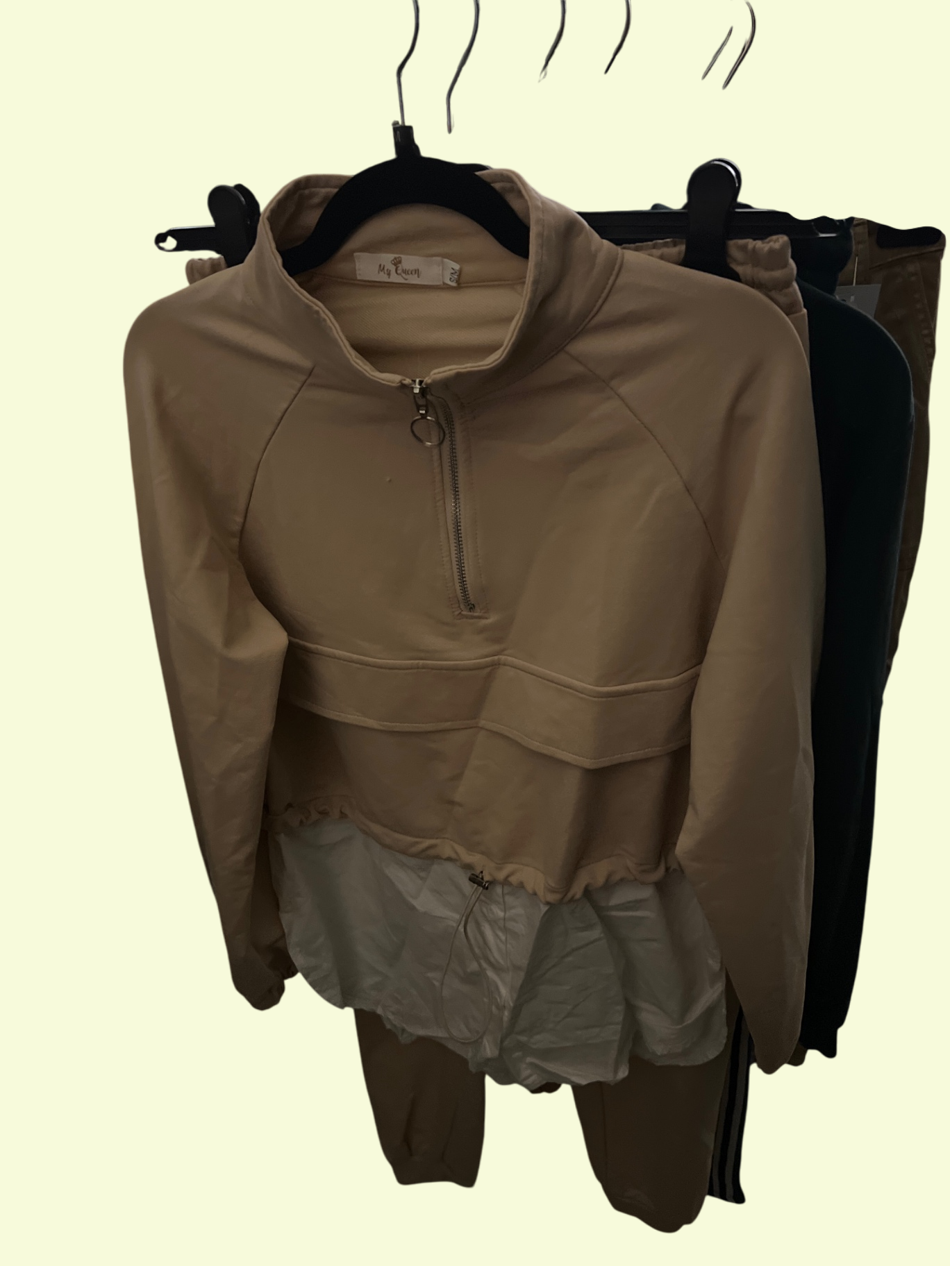 My Queen Pullover SET Beige Gr.: S/M