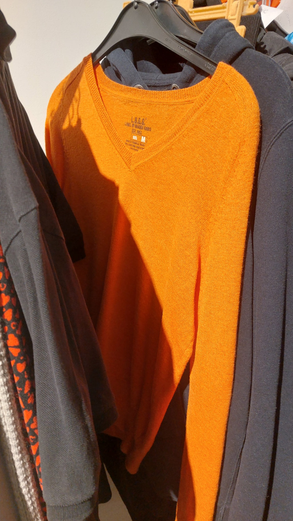 L.O.G.G. Pullover Orange Gr.: M