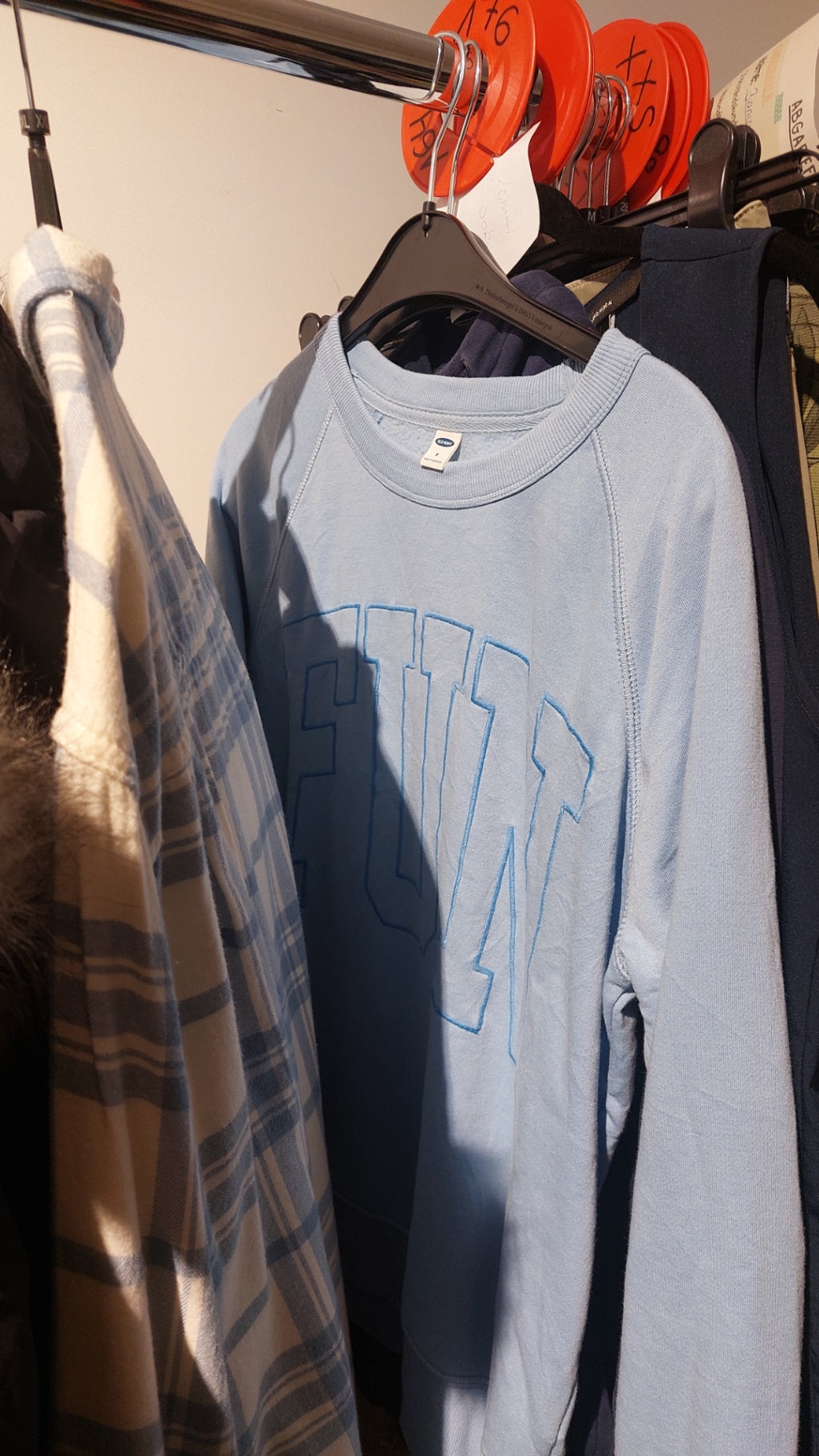 Old Navy Sweatshirt Hellblau Gr.: M