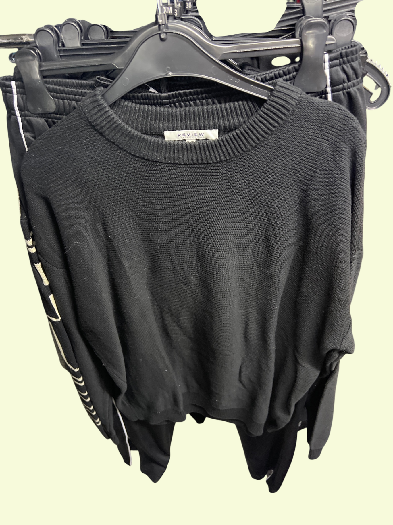 Review Pullover Schwarz Gr.: L
