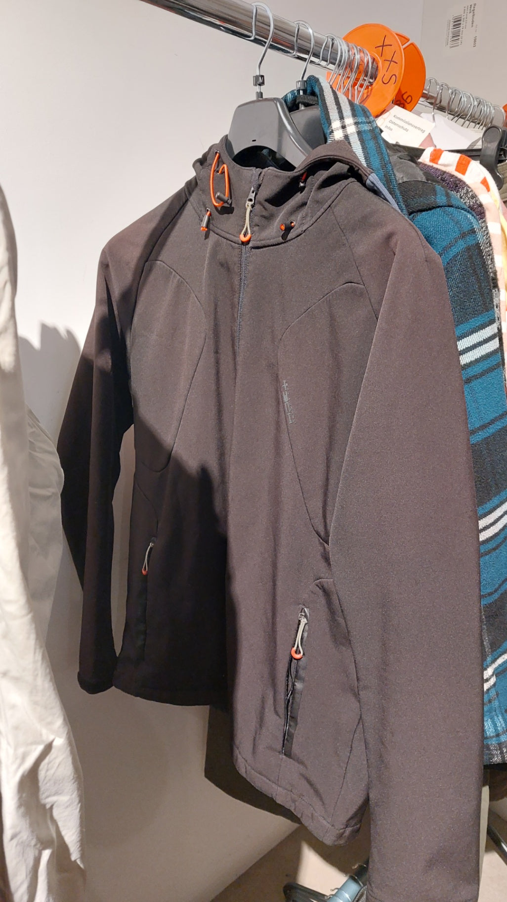 Jack & Jones Jacke Schwarz B-Ware Gr.: M