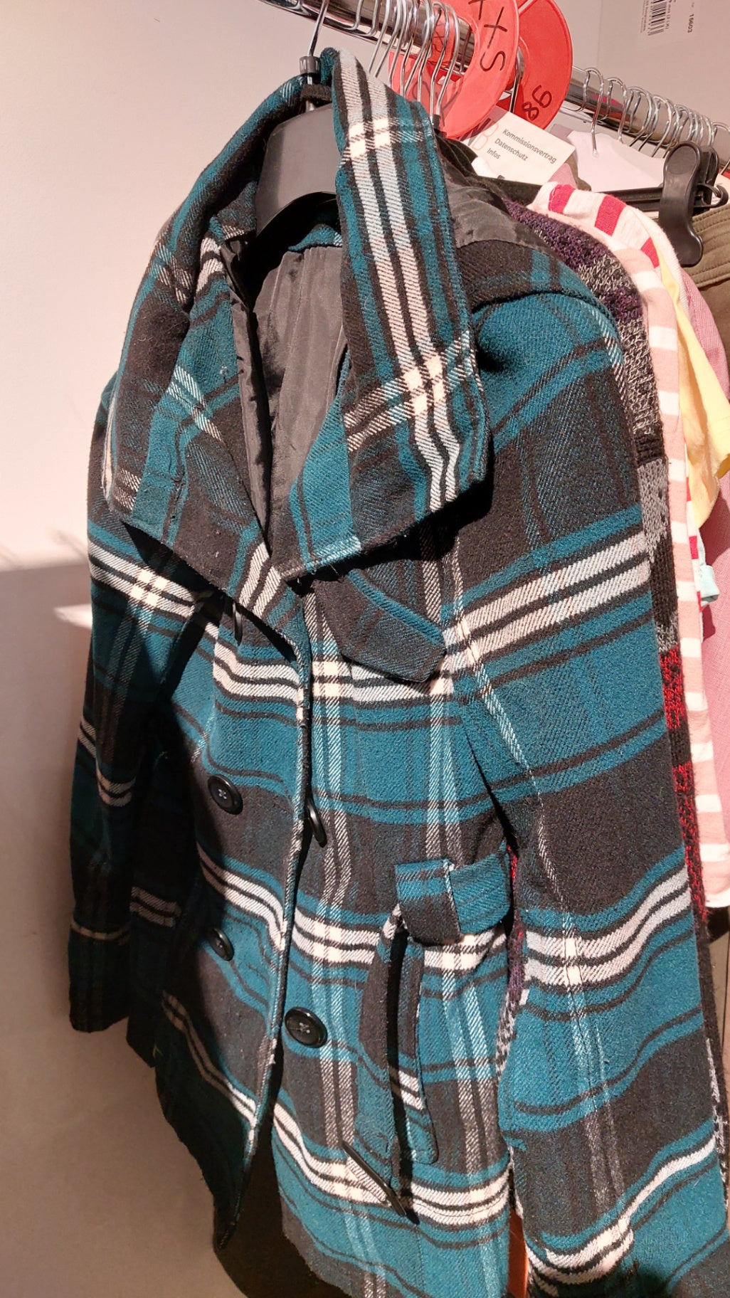 ONLY Jacke Blau, Schwarz, Weiß Gr.: M
