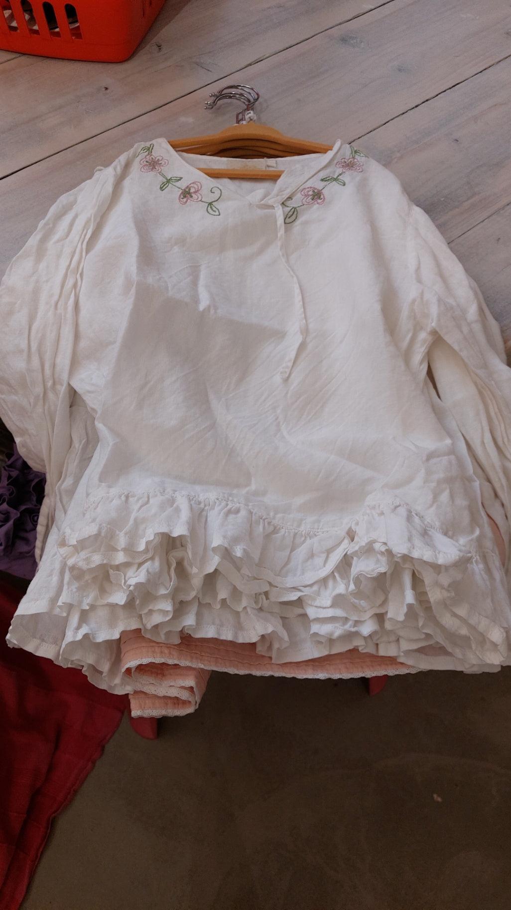 Maas Bluse Elfenbein weiß Gr.: 164