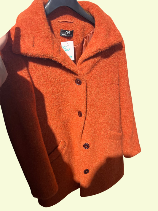 BWARE Peter Hahn Jacke Orange Gr.: M