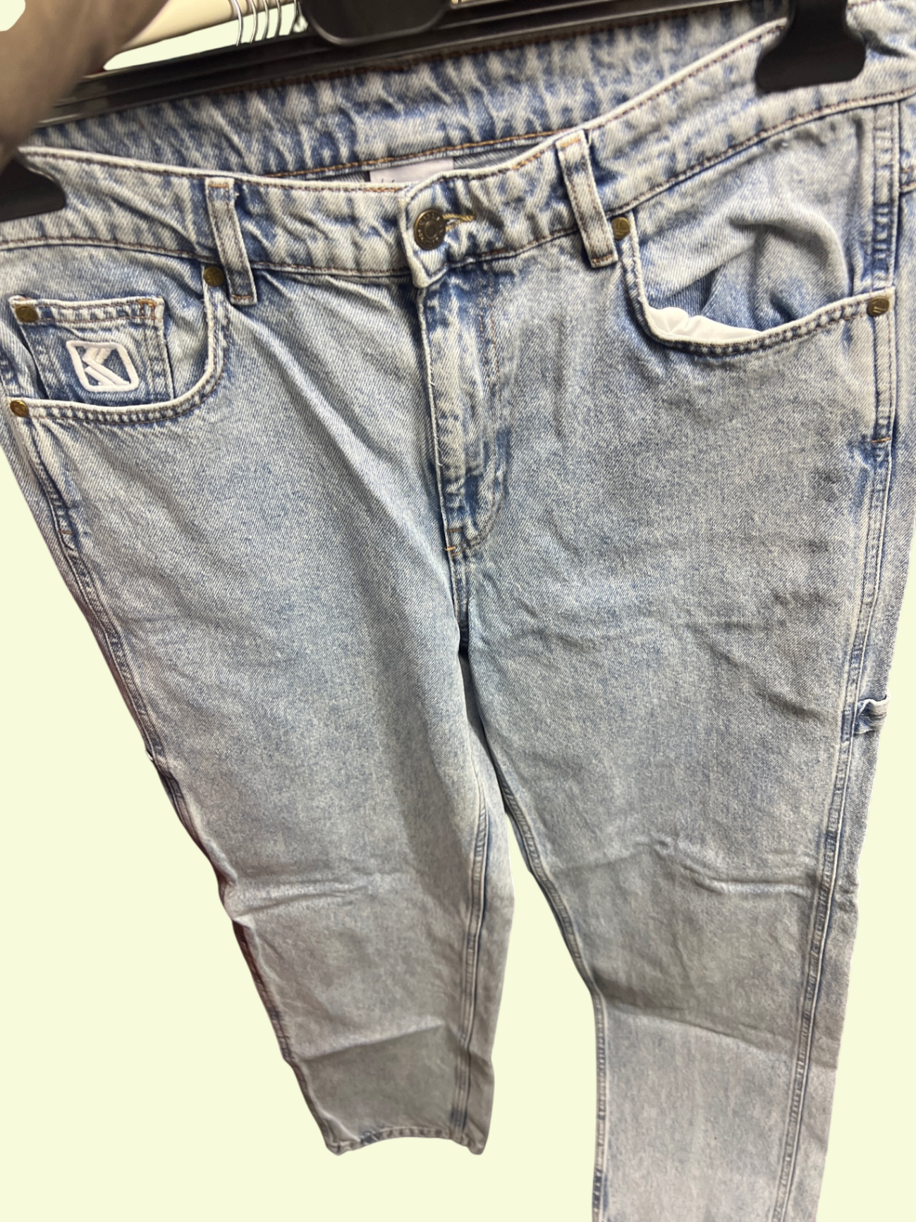 Karl Kani Jeans Hellblau Gr.: M