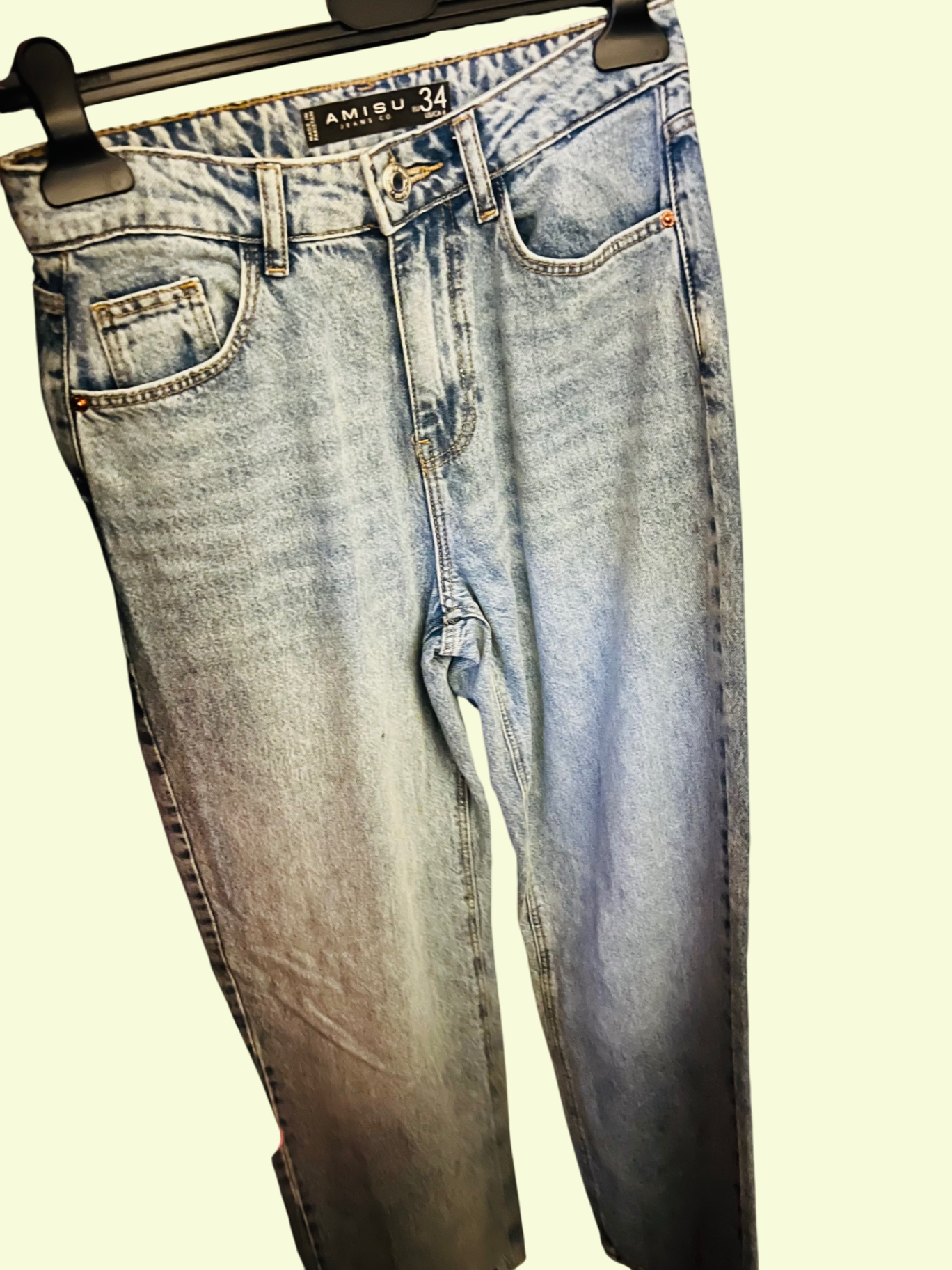 AMISU Jeans Hellblau Gr.: XS