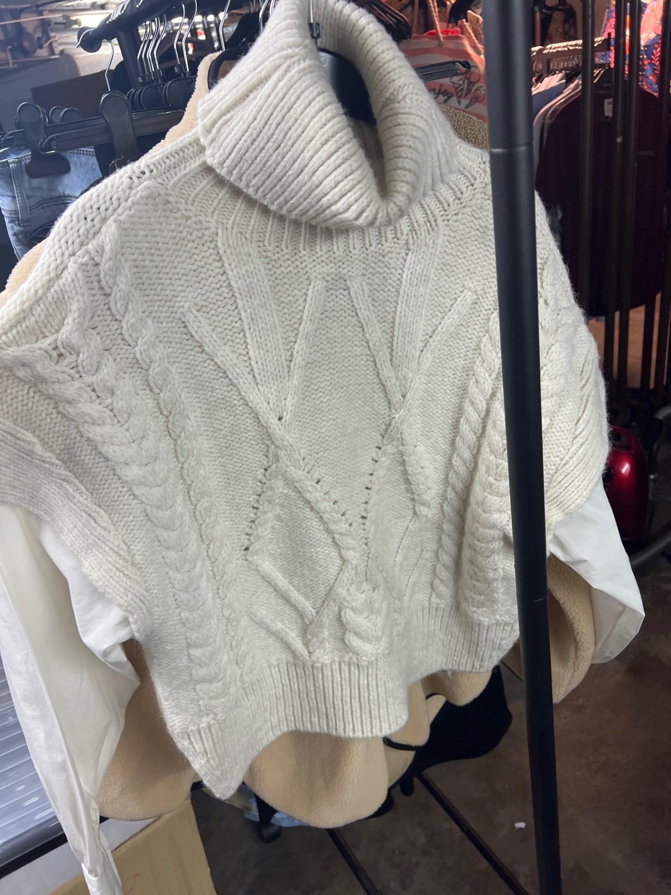 Topshop Pullover Creme Gr.: XL