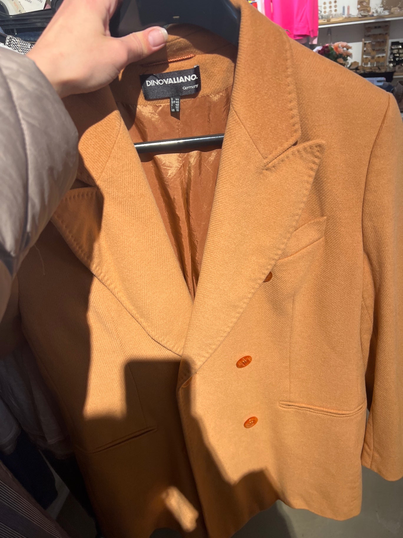 DINOVALIANO Blazer Hellbraun Gr.: XL