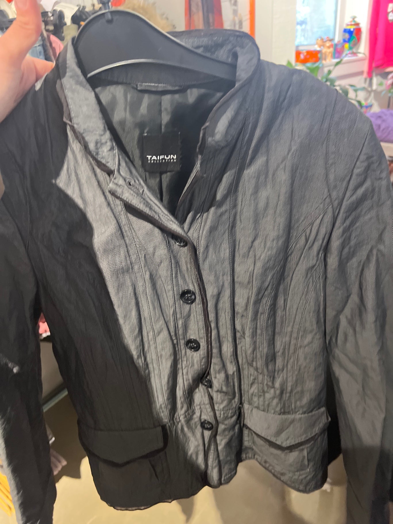 TAIFUN Blazer Grau Gr.: S