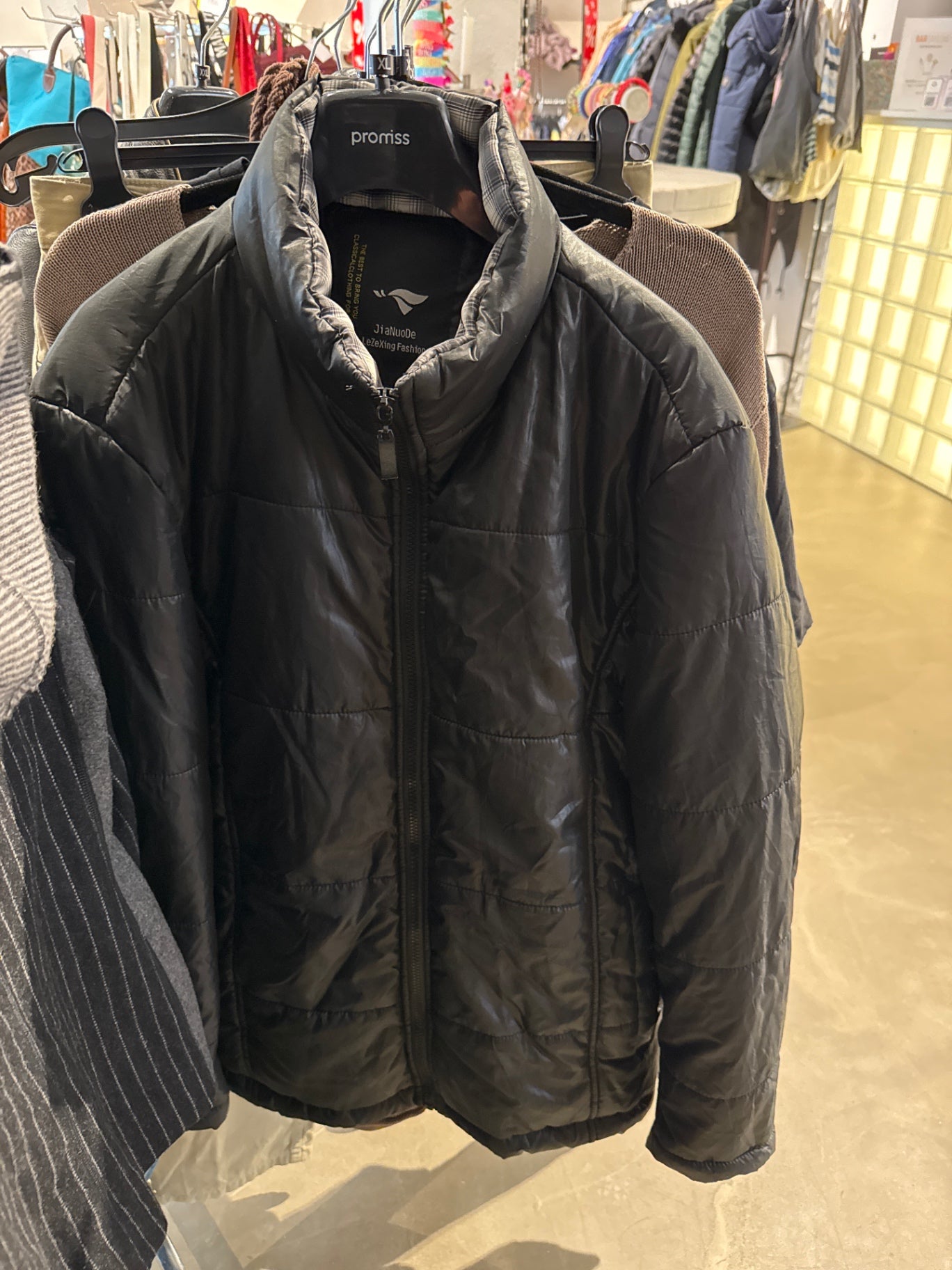 JiaNuoDe Jacke Schwarz Gr.: Xl