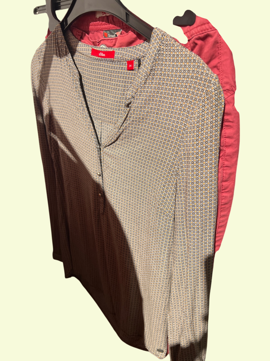 s.Oliver Bluse Beige Gr.: XS
