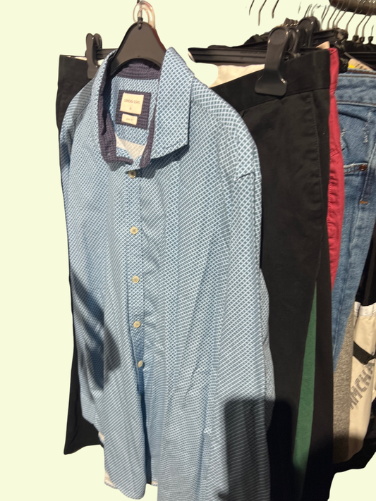 Sondag & Sons Hemd Blau Gr.: XL