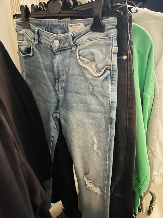 REVIEW Jeans Hellblau Gr.: 31