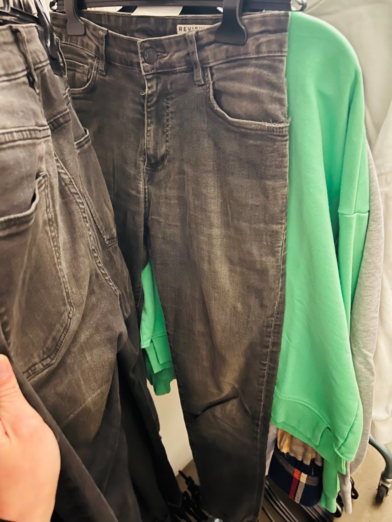 Review Jeans B-WARE Grau Gr.: 32
