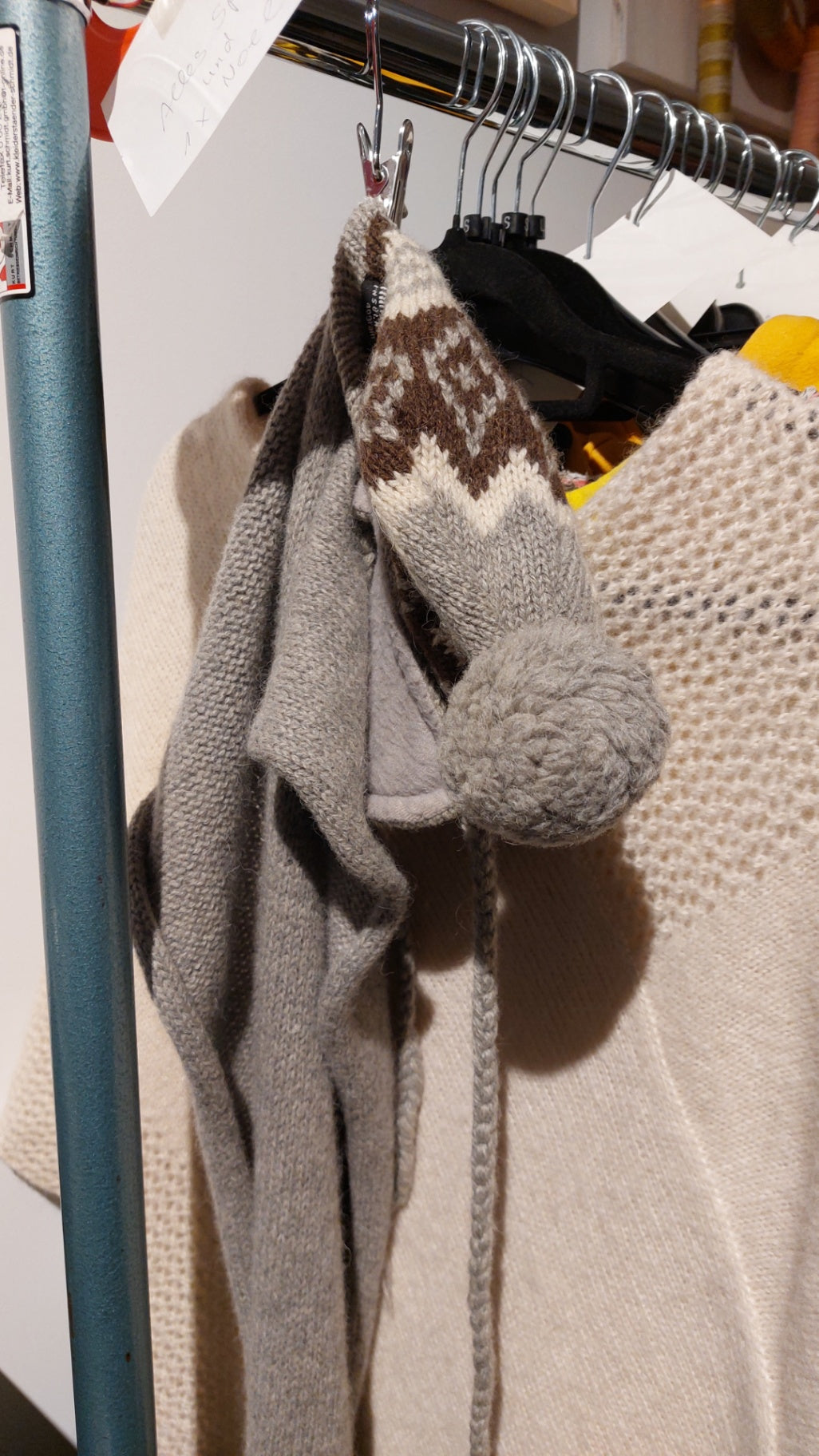 Thinsulate 2 Teiler Mütze +Schal Beige, Braun, Grau 