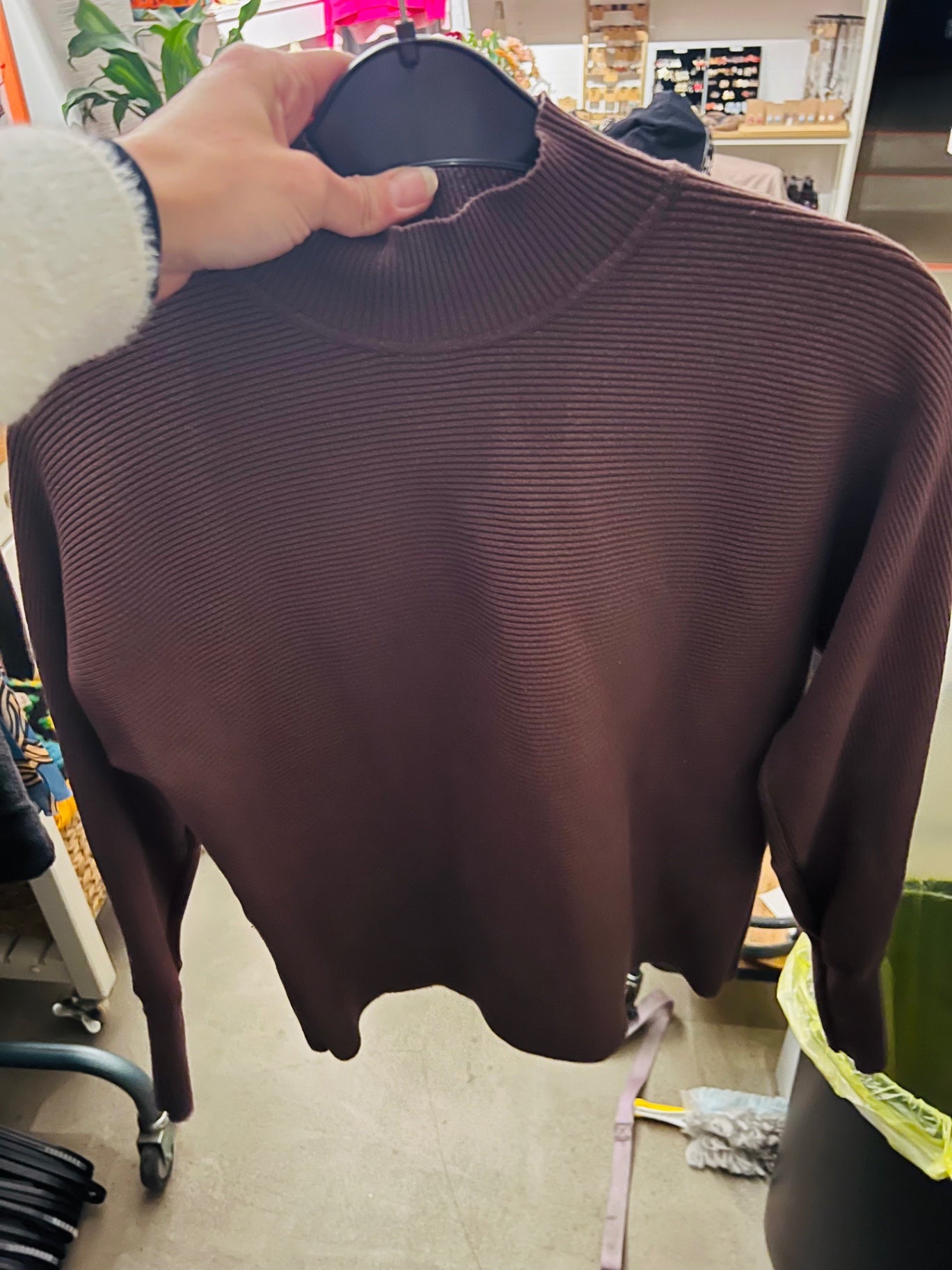 Amisu Pullover Braun Gr.: M