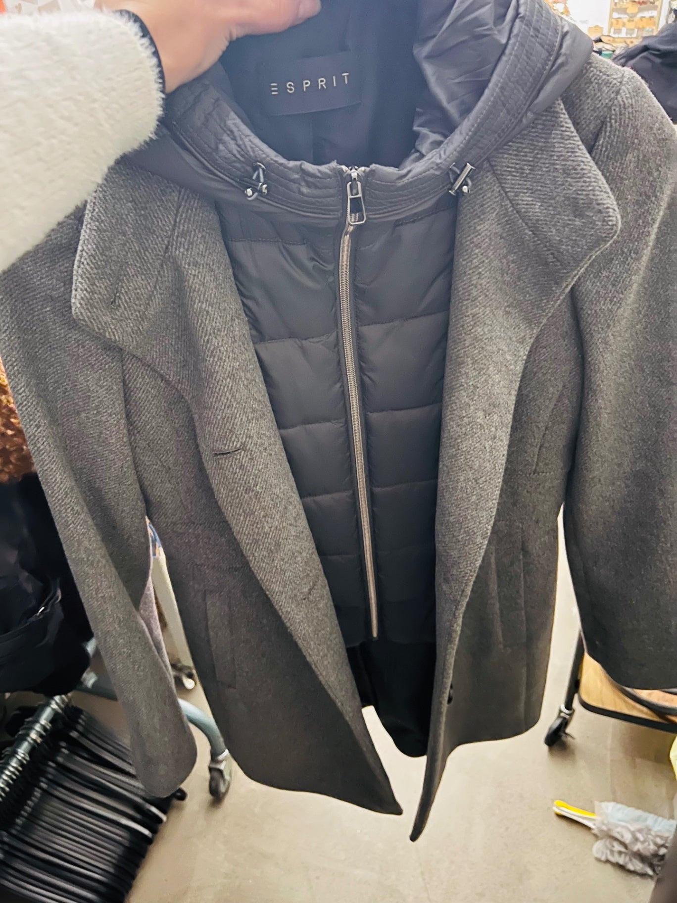Esprit Mantel Grau Gr.: M