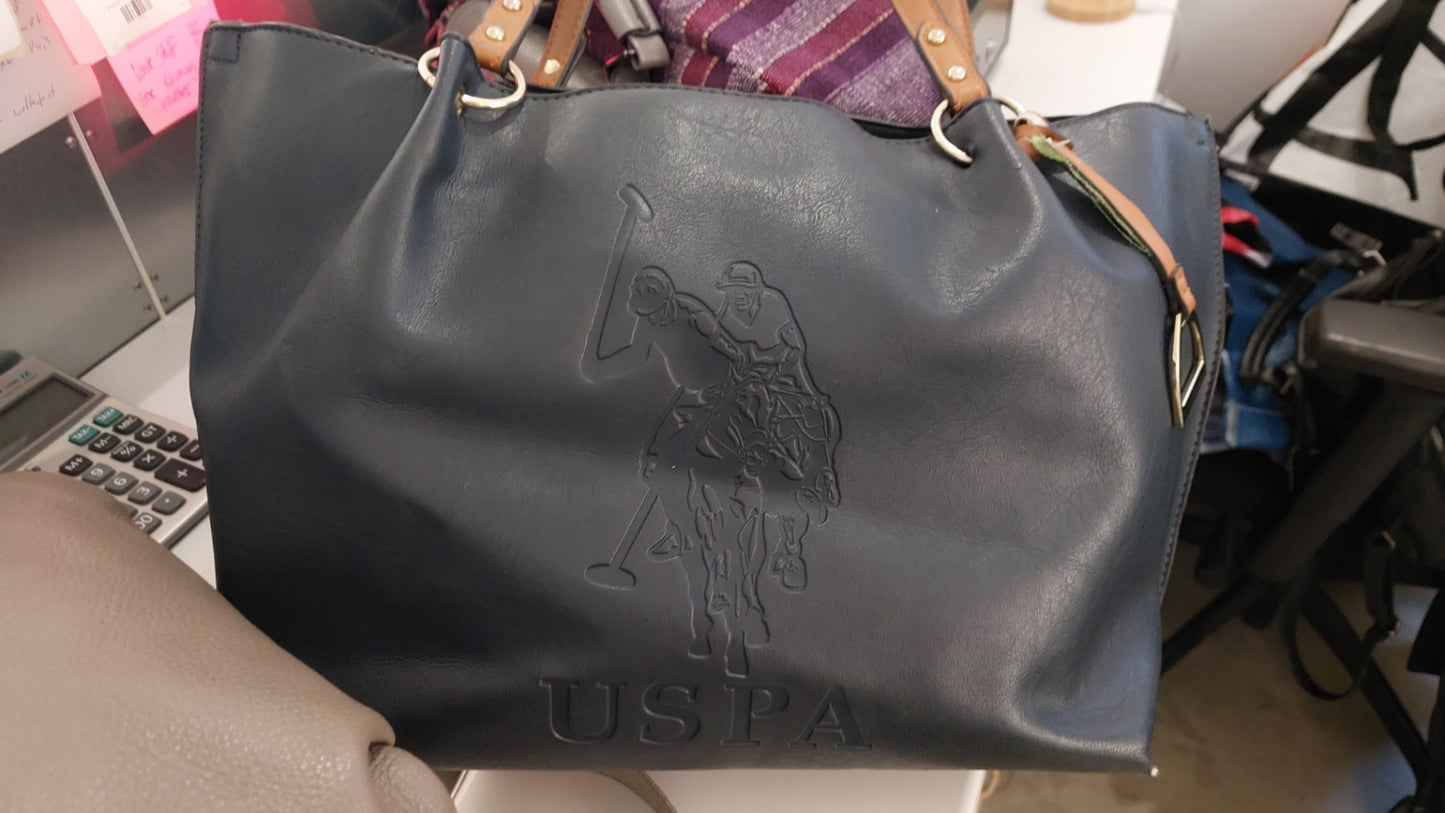 U.S. Polo Assn. Handtasche Dunkelblau