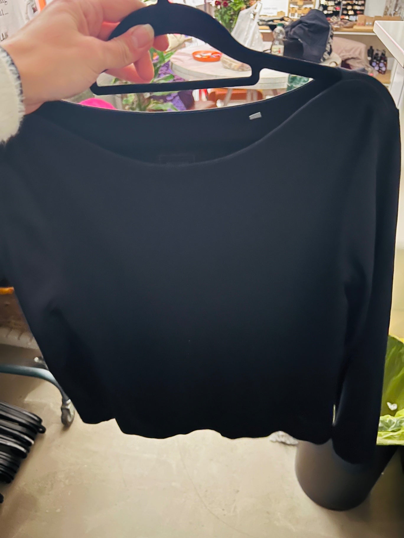 Marc O’Polo Langarmshirt Schwarz Gr.: M