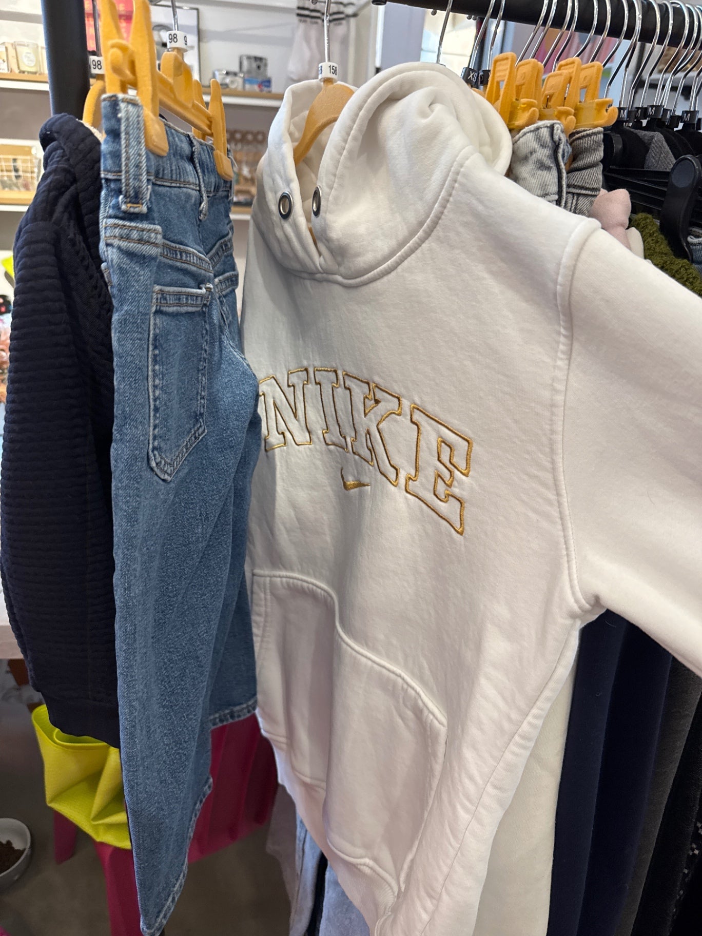 Nike Sweatshirt Creme Gr.: 158