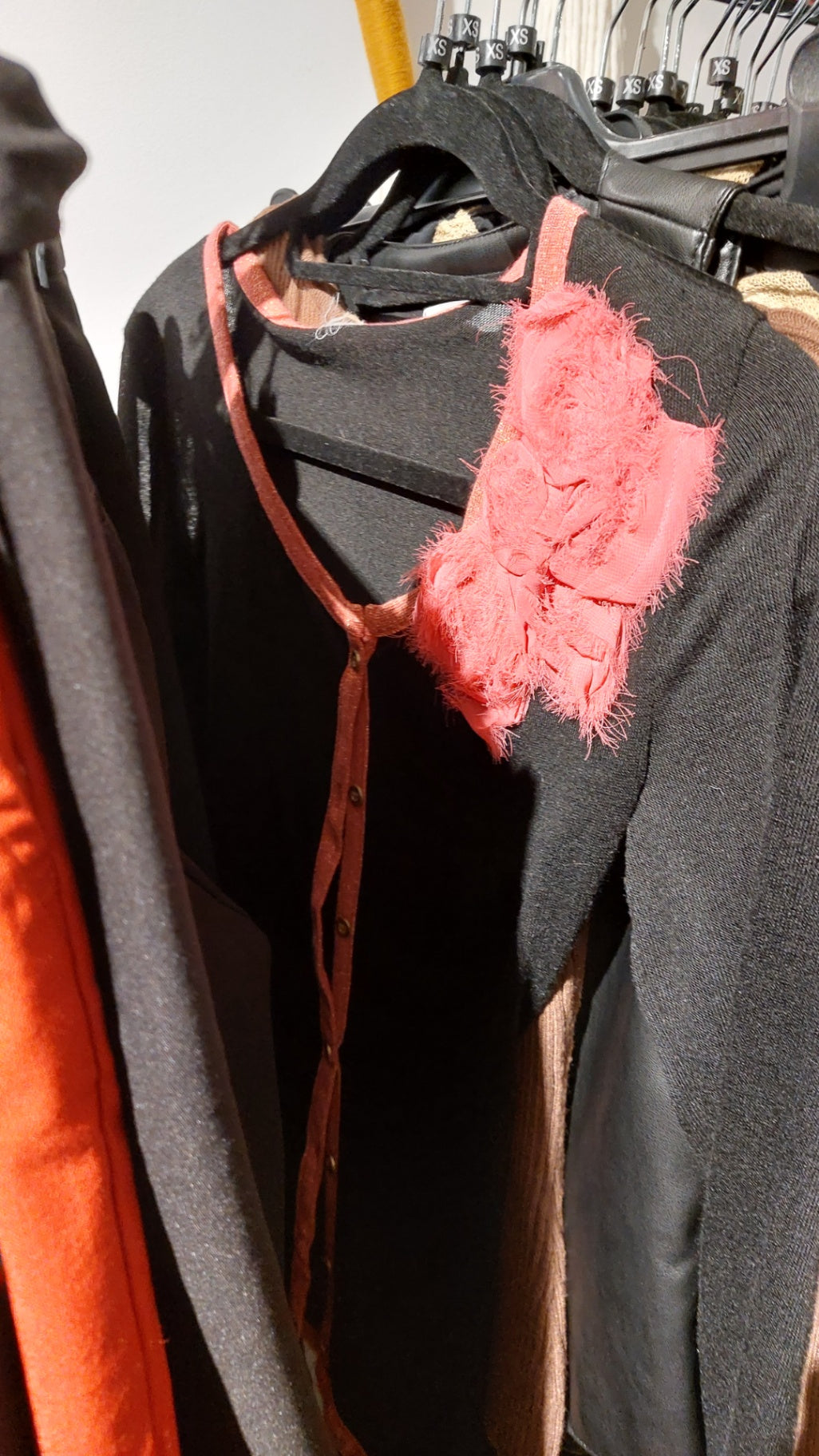 Jäckchen Schwarz/Rosa B-Ware Gr.: XS