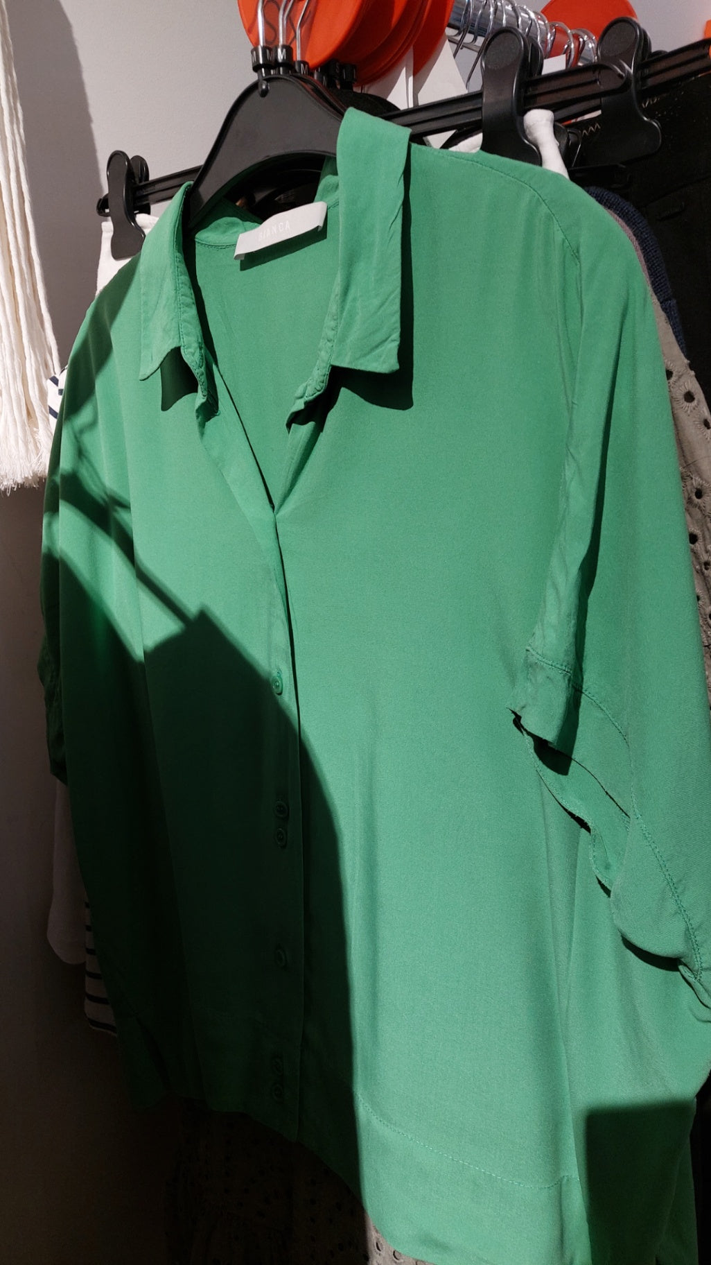 Bianca Bluse Grün Gr.: M