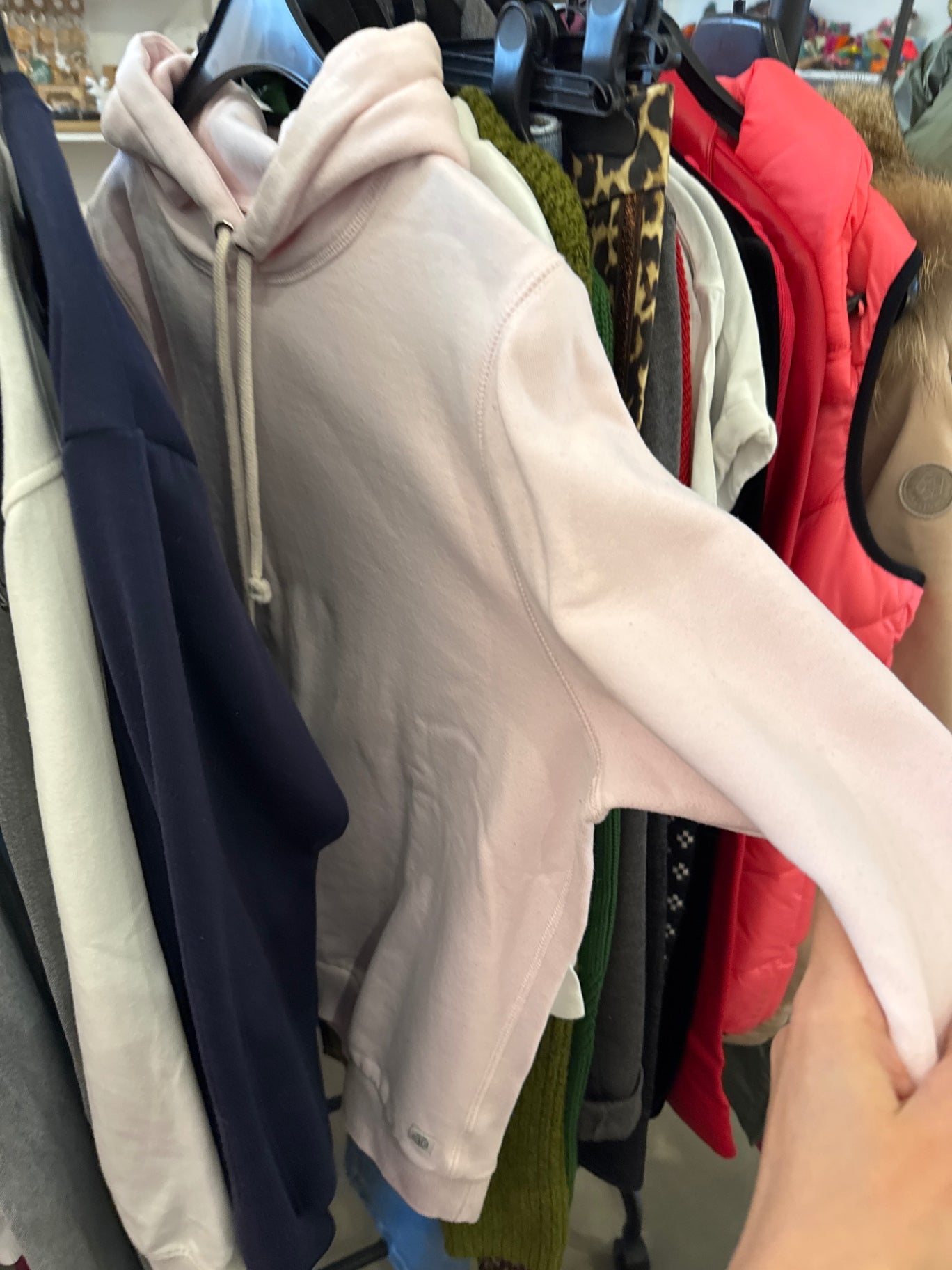 Marc O'Polo Hoodie Rosa „Sylt“ Gr.: XL