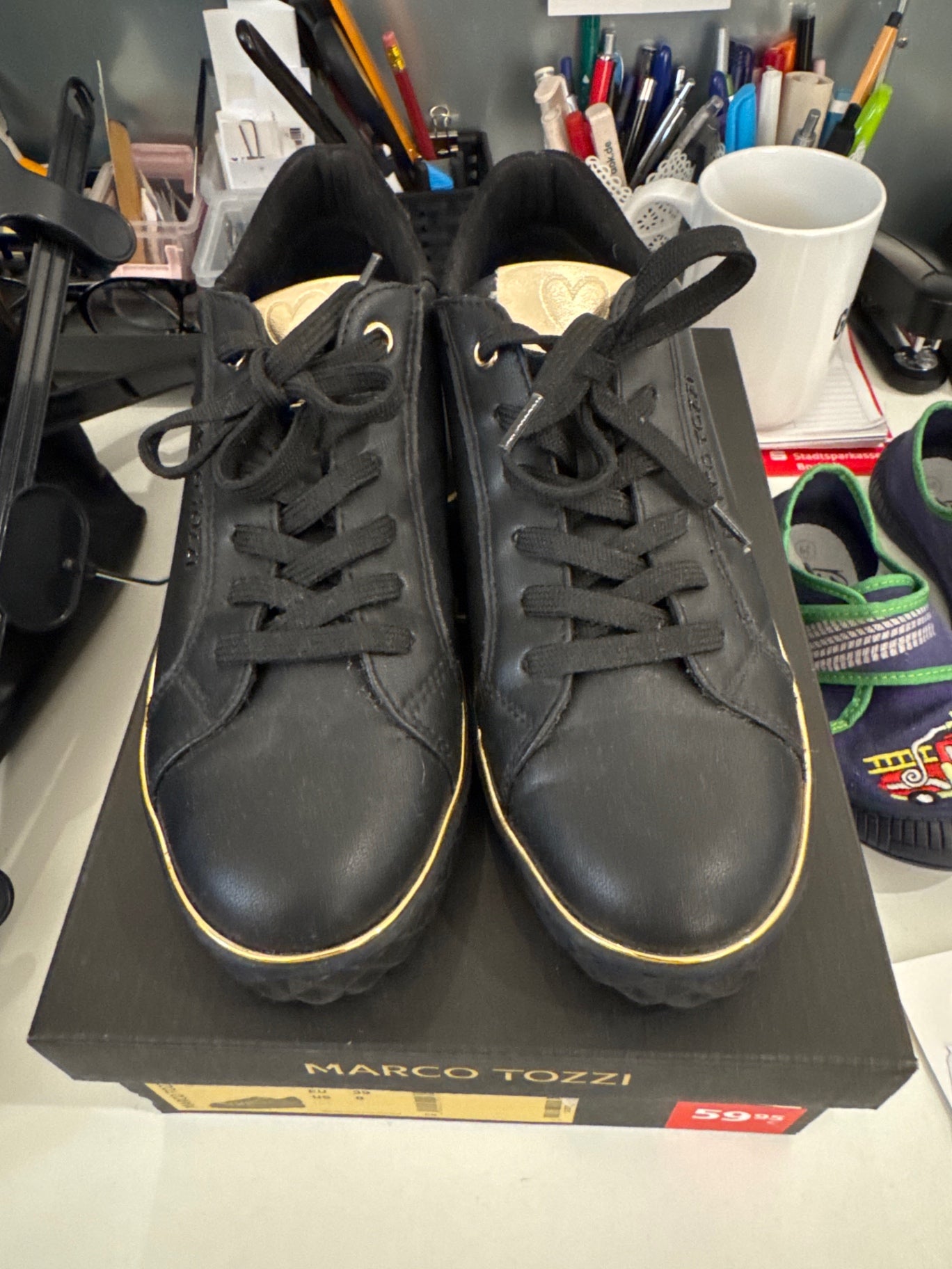 Marco Tozzi Schuhe Schwarz Gr.: 39