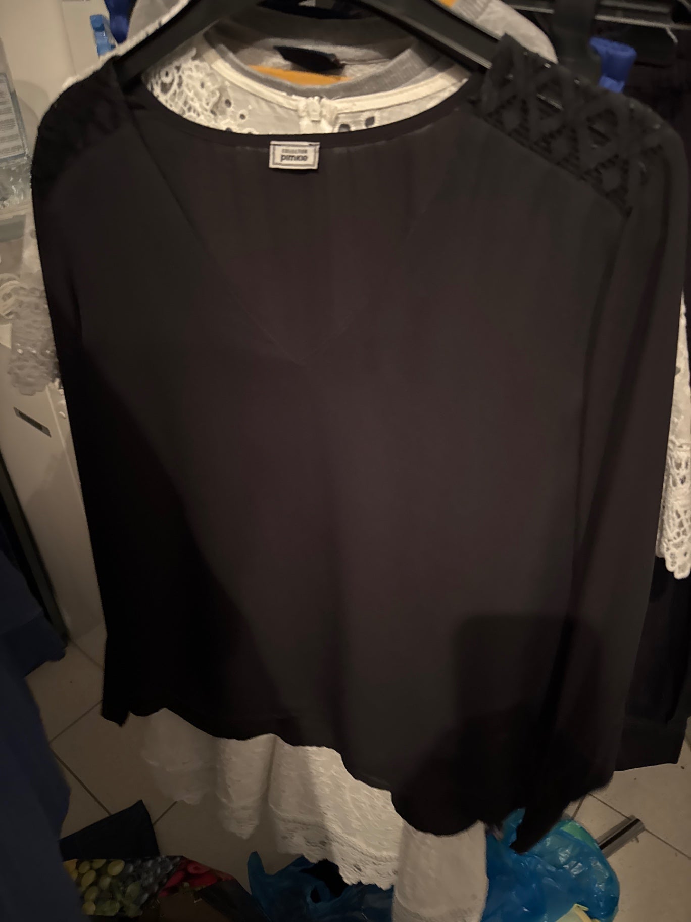 Pimkie Bluse Schwarz Gr.: S